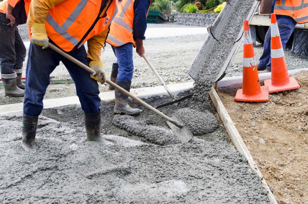 Travaux public près de Caromb